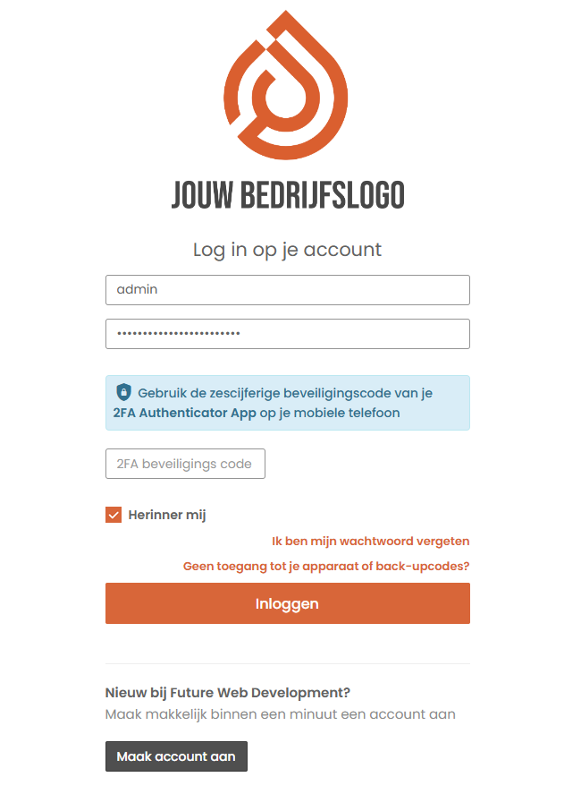 2FA tweefactorauthenticatie
